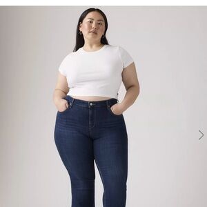 Levi's High-Rise Indigo Blue Women's Jeans